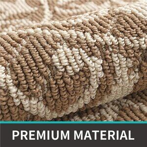 Door Mat Indoor Rugs for Entryway Floor Mats Inside Doormat,19.5"x31.5",Brown